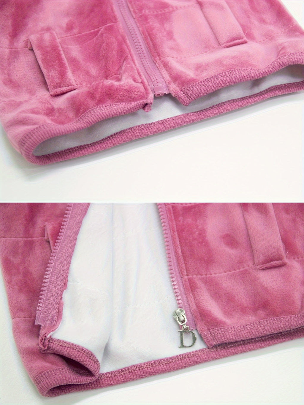 Conjunto infantil de 3 piezas con bordado de osito cálido para invierno