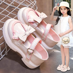 حذاء بناتي أنيق بتصميم فيونكة جذابة