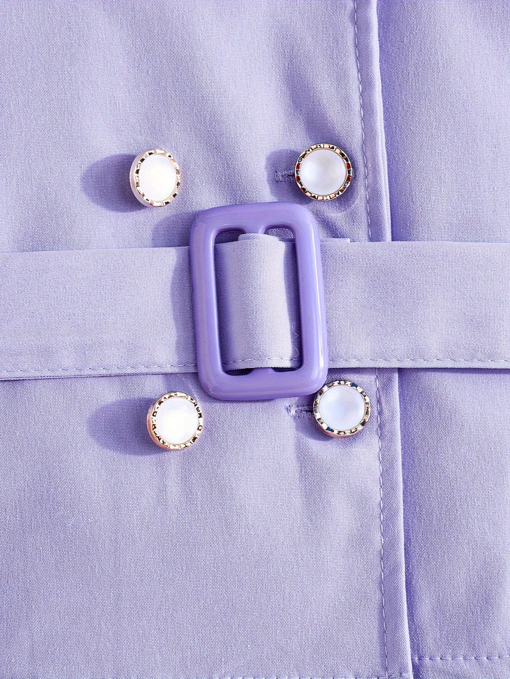 Conjunto infantil de 3 piezas en color lila claro: blusa de mangas transparentes y pantalón ancho 💜✨