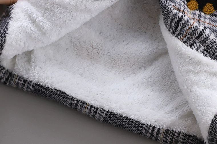 Conjunto de 3 piezas: chaqueta, pantalón y sudadera acolchada, ideal para el invierno.