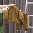 Conjunto de 2 piezas para invierno: chaqueta y pantalón deportivo