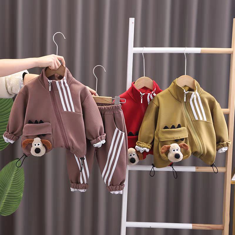 Conjunto de 2 piezas para invierno: chaqueta y pantalón deportivo