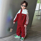 طقم رياضي أنيق من قطعتين بلمسة عصرية