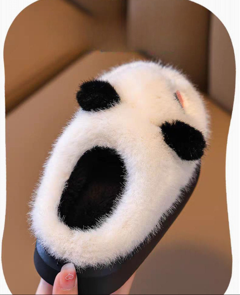 شبشب شتوى دافئ بتصميم باندا