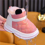 حذاء شتوي دافئ بتصميم عصري