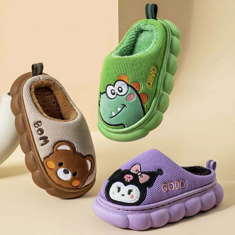 شبشب شتوي دافئ بتصميم كرتوني