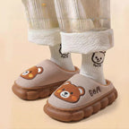 شبشب شتوي دافئ بتصميم كرتوني