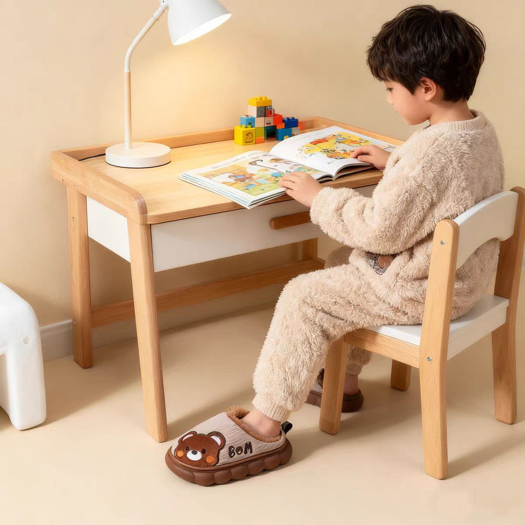 شبشب شتوي دافئ بتصميم كرتوني