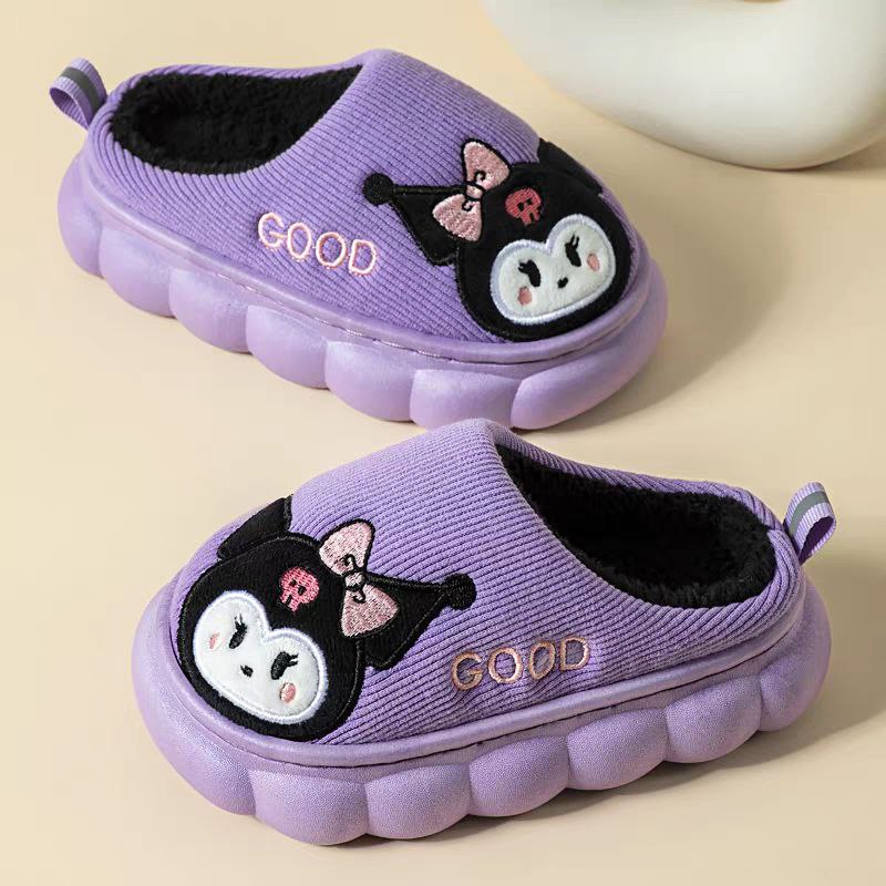 شبشب شتوي دافئ بتصميم كرتوني