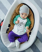 حذاء الرضع بتصميم مطرّز بنجوم