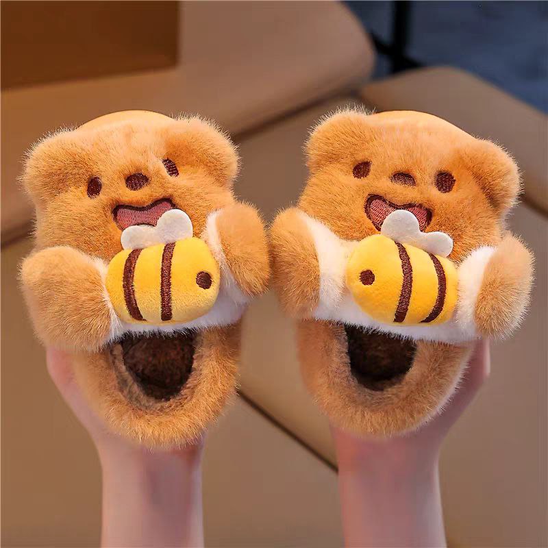 شبشب شتوي دافئ بتصميم كرتونى