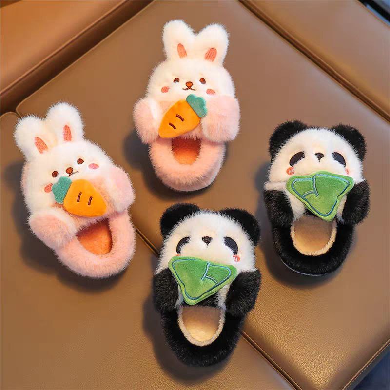 شبشب شتوي دافئ بتصميم كرتونى