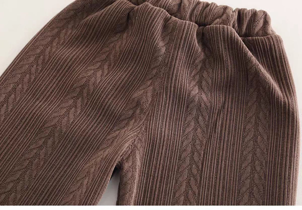 Conjunto casual de 3 piezas, ideal para el invierno.