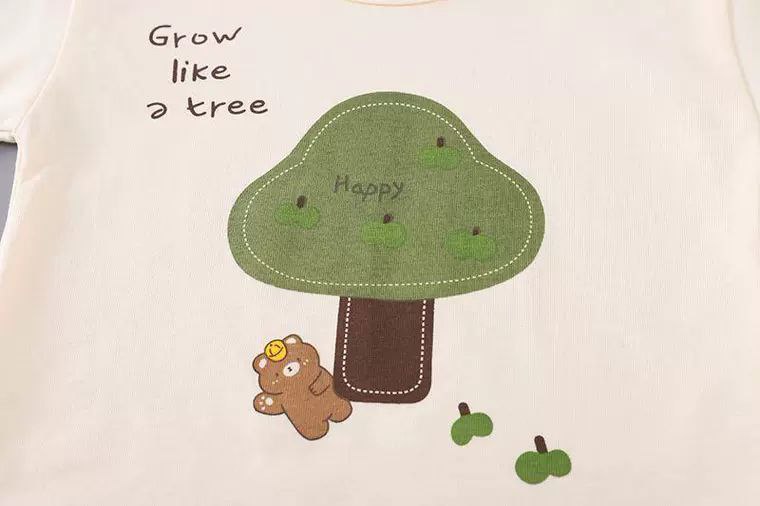 Conjunto de 3 piezas: camisa de botones, camiseta interior y pantalón