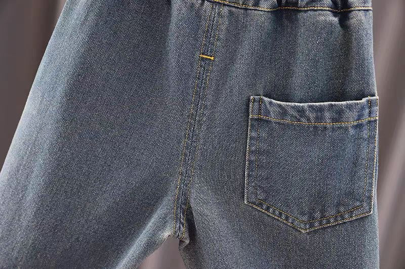 Conjunto de 3 piezas: camisa de cuadros, camiseta interior y pantalón vaquero