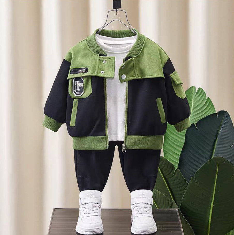 Conjunto deportivo de 2 piezas: chaqueta y pantalón