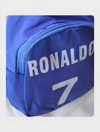 Conjunto deportivo de Ronaldo de 3 piezas: chaqueta, pantalón y bolso de hombro