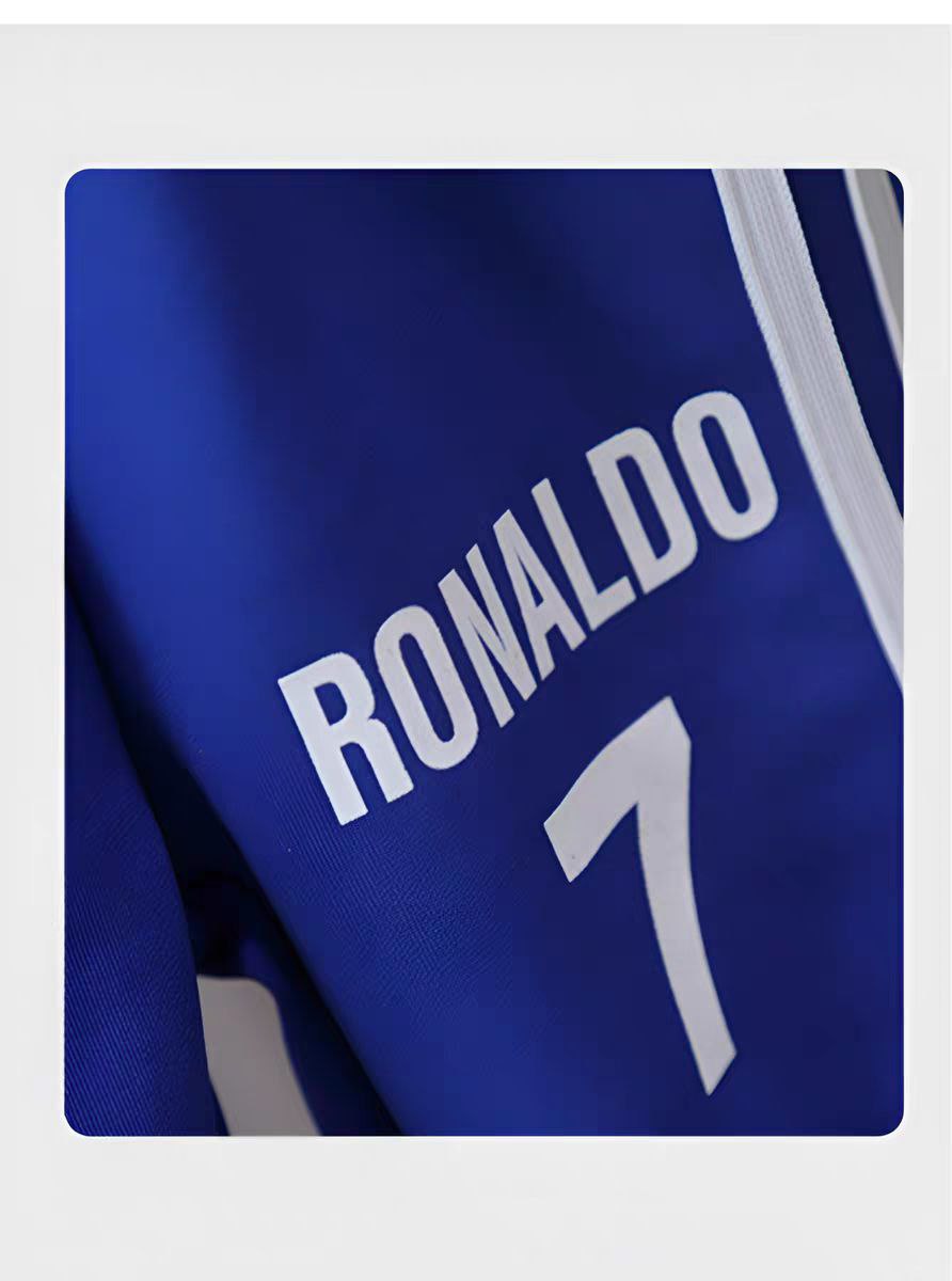 Conjunto deportivo de Ronaldo de 3 piezas: chaqueta, pantalón y bolso de hombro
