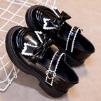 حذاء بناتي أنيق بتصميم فيونكة جذابة