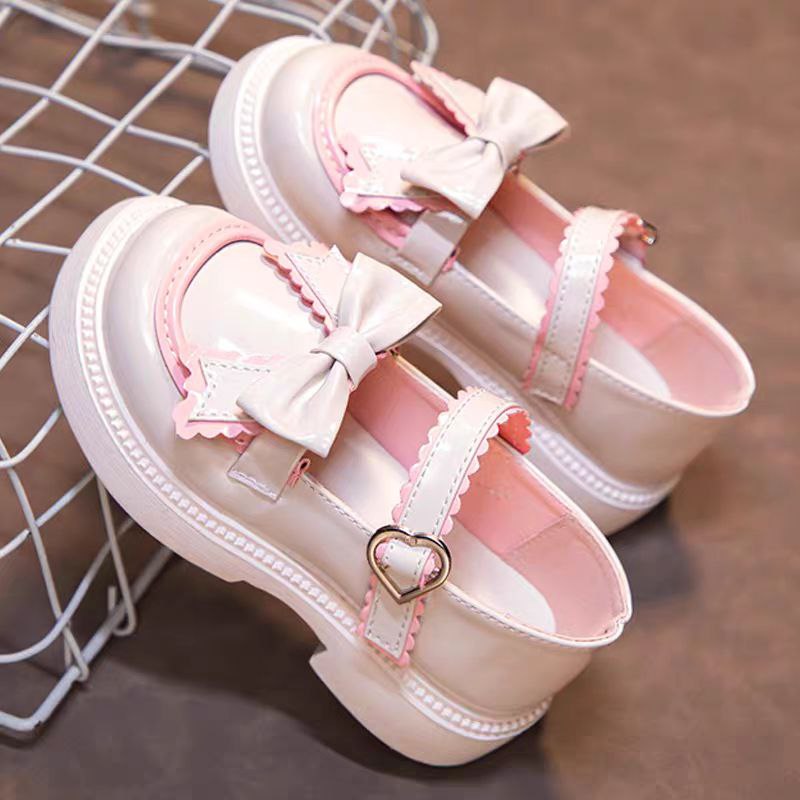 حذاء بناتي أنيق بتصميم فيونكة جذابة