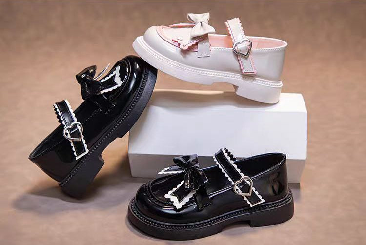 حذاء بناتي أنيق بتصميم فيونكة جذابة