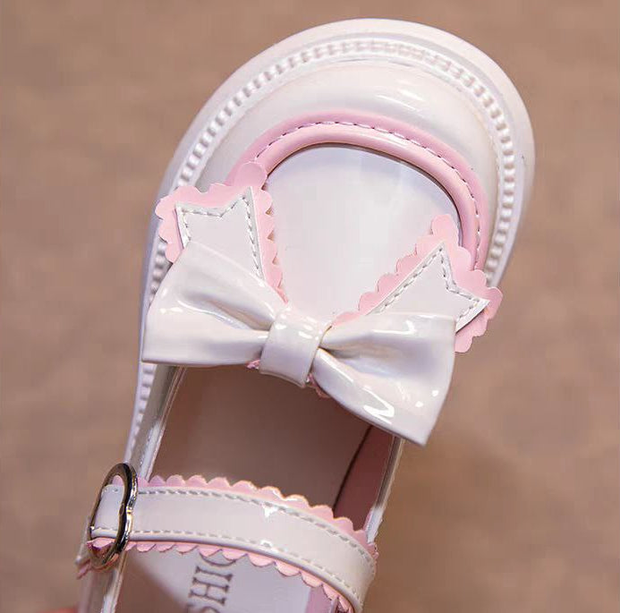حذاء بناتي أنيق بتصميم فيونكة جذابة