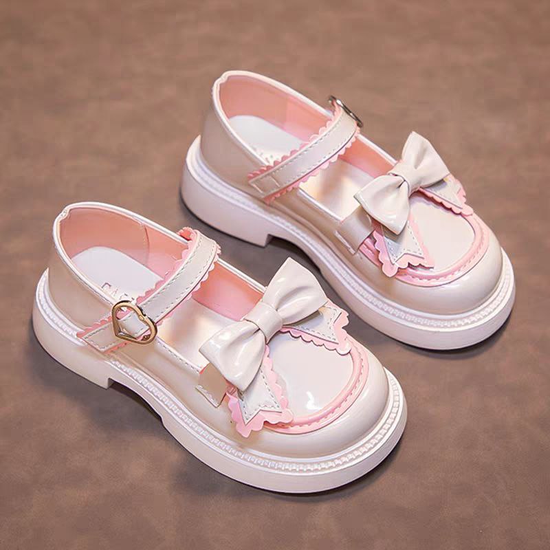 حذاء بناتي أنيق بتصميم فيونكة جذابة