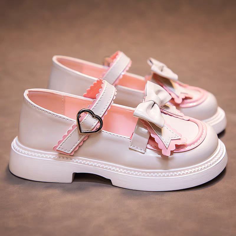 حذاء بناتي أنيق بتصميم فيونكة جذابة