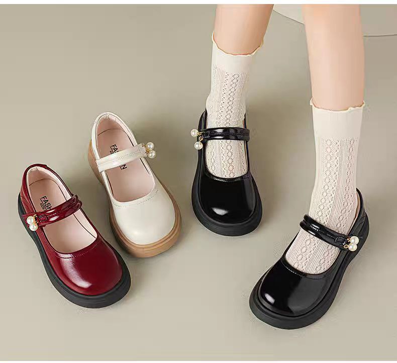 حذاء بناتي عصري أنيق بتصميم كلاسيكي