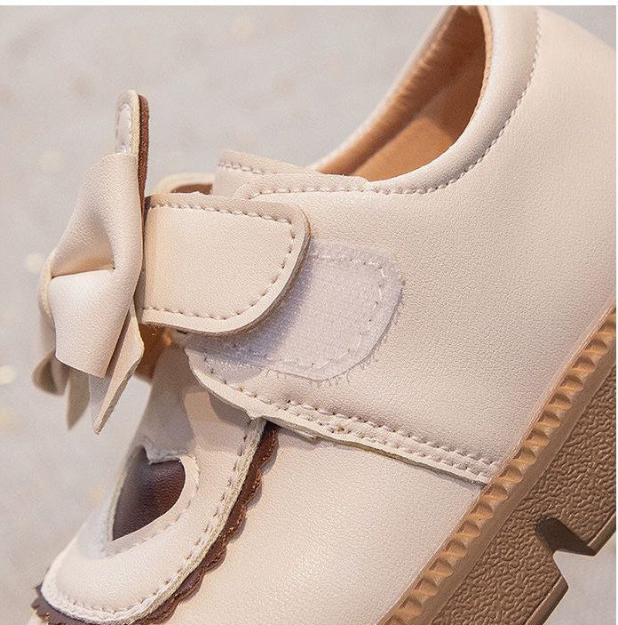 حذاء أنيق كلاسيكي بتصميم فيونكة أمامية