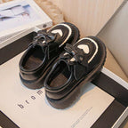 حذاء أنيق كلاسيكي بتصميم فيونكة أمامية