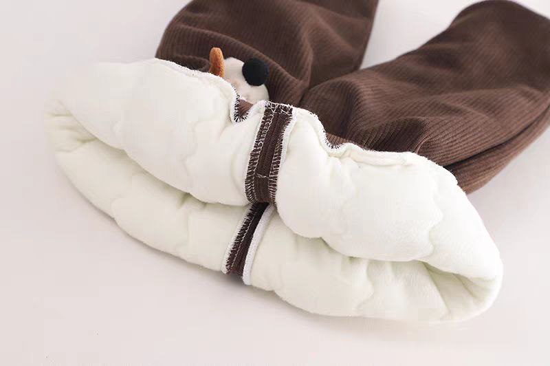 Conjunto de 3 piezas: chaqueta, camiseta interior y pantalón de diseño cálido