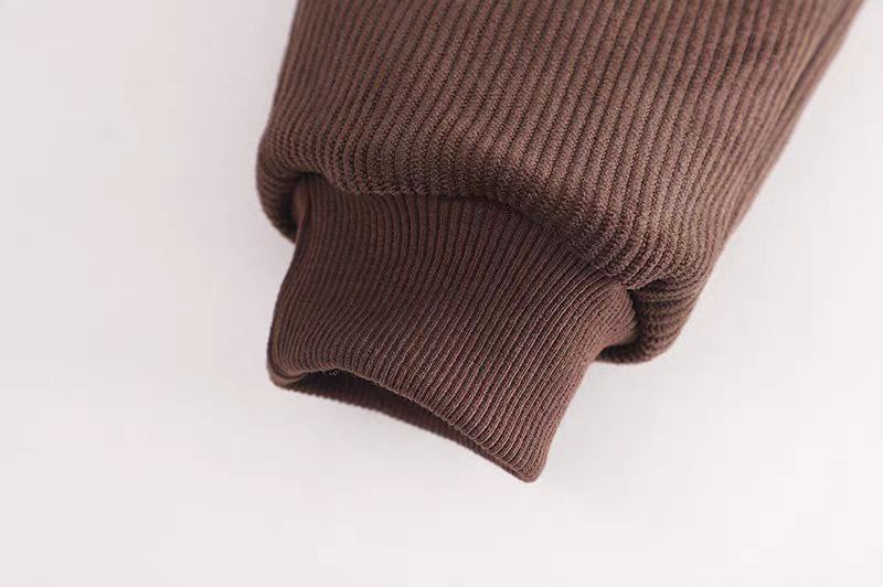 Conjunto de 3 piezas: chaqueta, camiseta interior y pantalón de diseño cálido