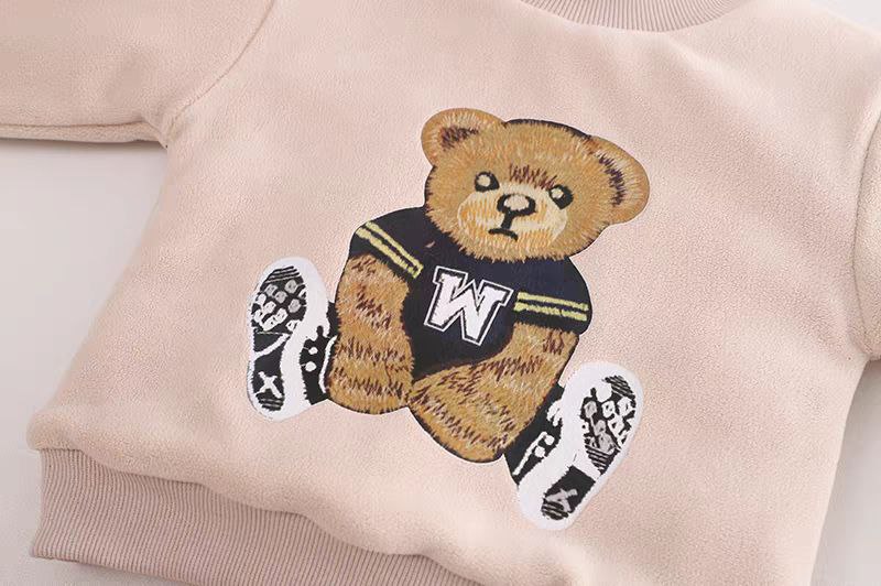 Conjunto de 3 piezas: chaqueta, camiseta interior y pantalón de diseño cálido