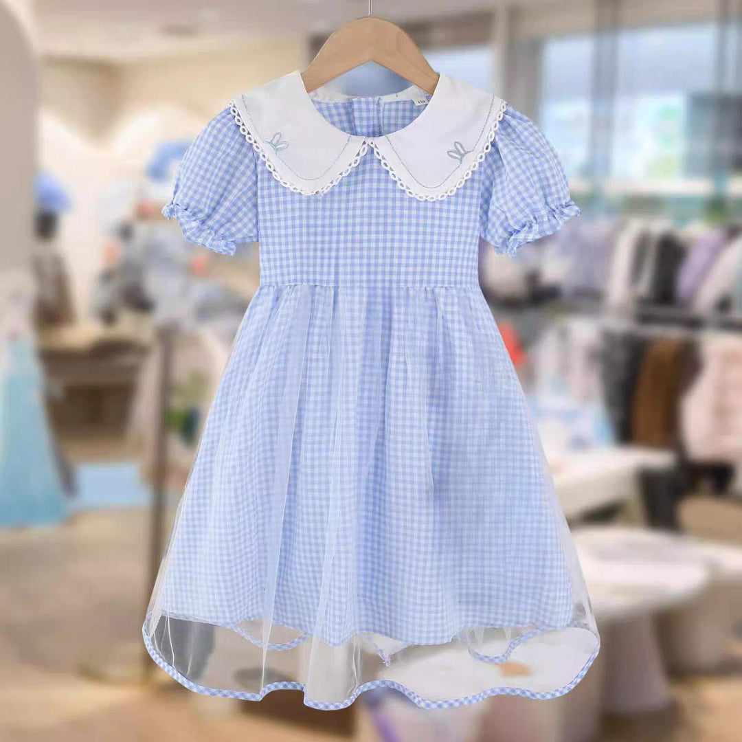 Vestido de verano de ensueño: suavidad en tonos pastel y elegancia de princesa.