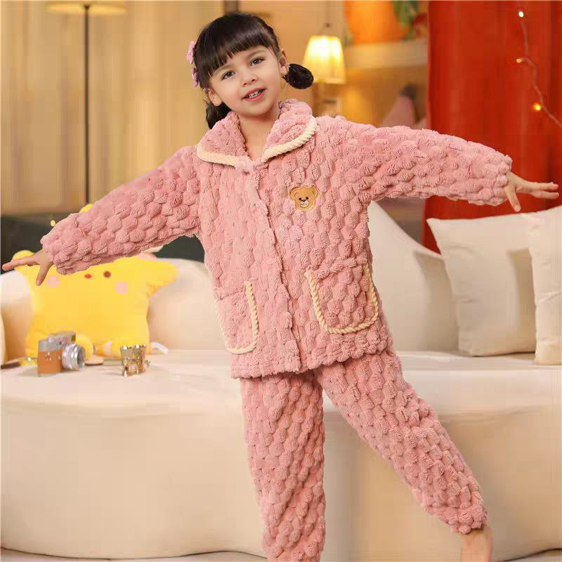 Pijamas de invierno cálidas para niños