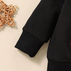 Conjunto infantil de invierno elegante con diseño de osito clásico y estampado de cuadros