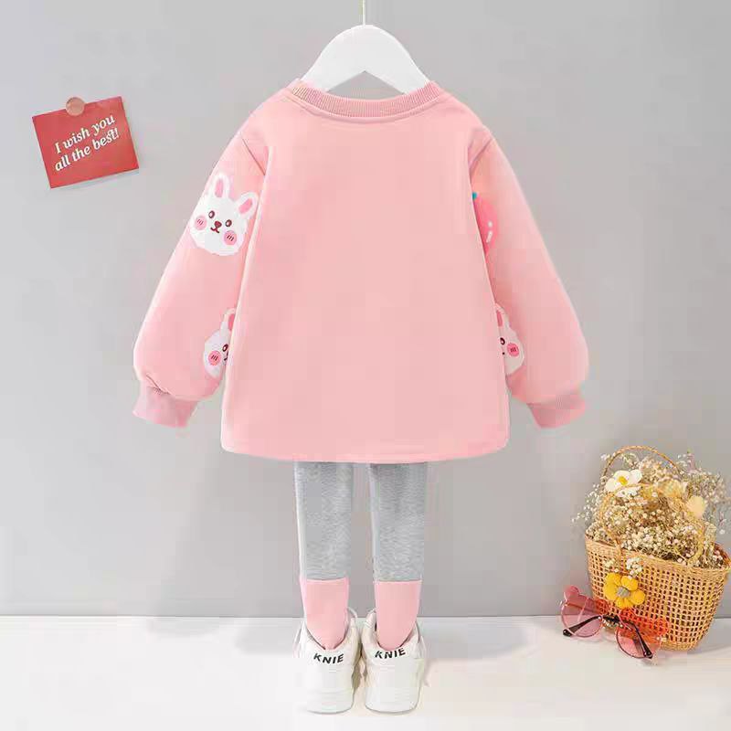 ¡Los conjuntos infantiles más adorables! Con dibujos de osito, conejito y bolsos de frutas 3D