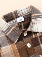 Conjunto de 2 piezas: camisa y pantalón con diseño clásico