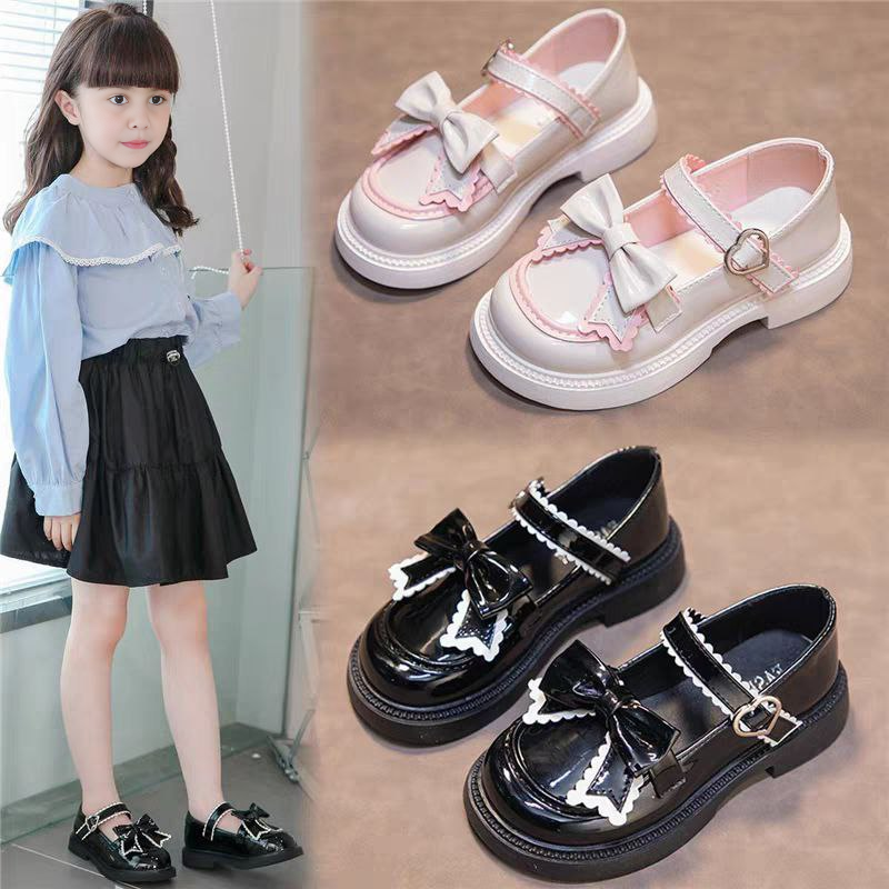 حذاء بناتي أنيق بتصميم فيونكة جذابة