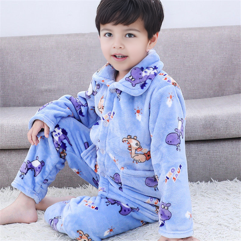 Pijamas de invierno cálidas para niños