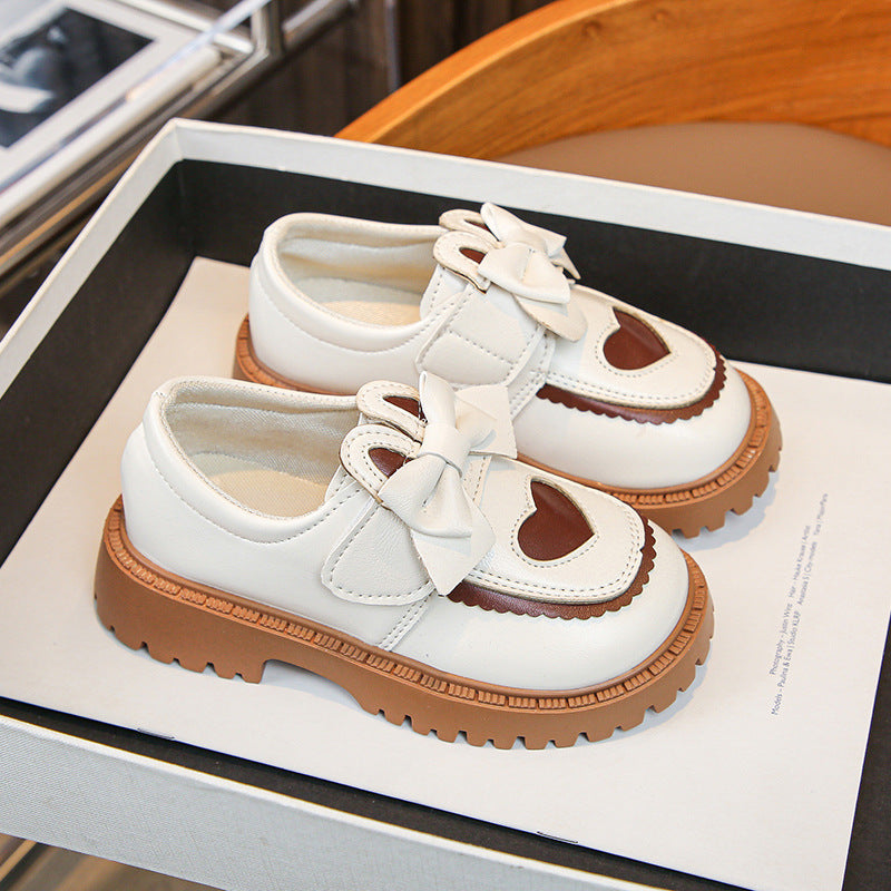 حذاء أنيق كلاسيكي بتصميم فيونكة أمامية