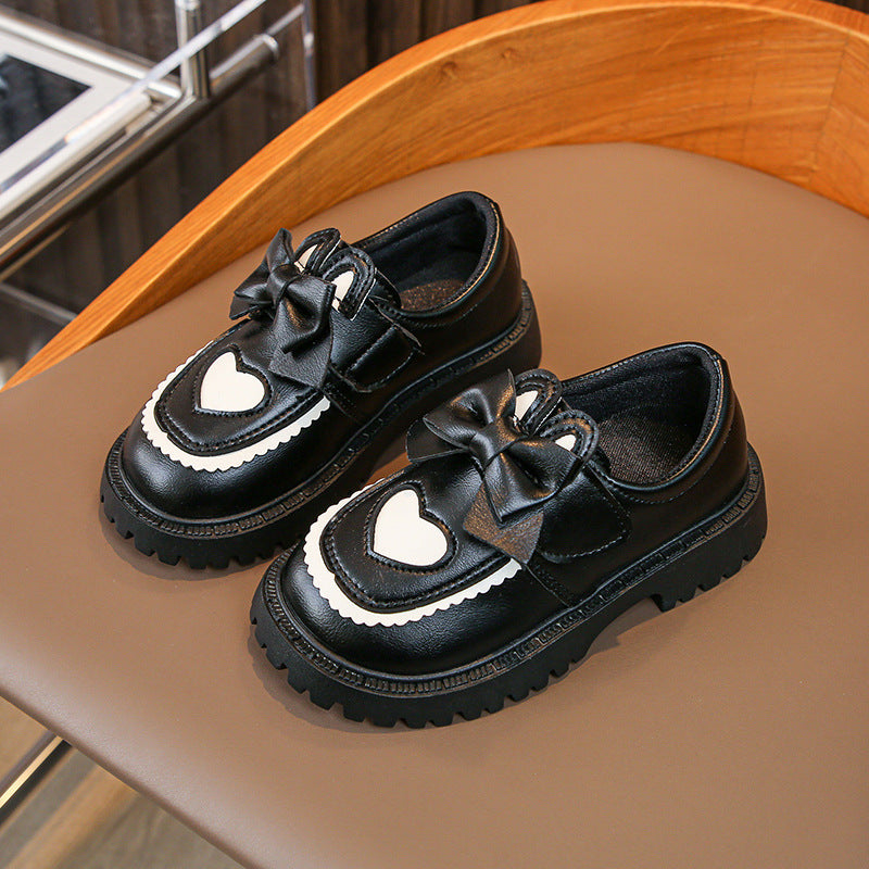 حذاء أنيق كلاسيكي بتصميم فيونكة أمامية