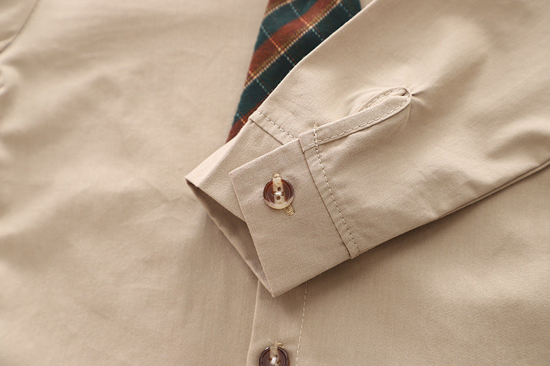 Conjunto clásico de 3 piezas: chaleco de lana, camisa de manga larga y pantalón