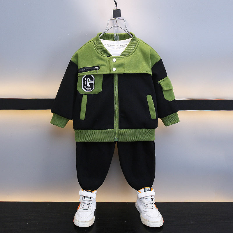 Conjunto deportivo de 2 piezas: chaqueta y pantalón