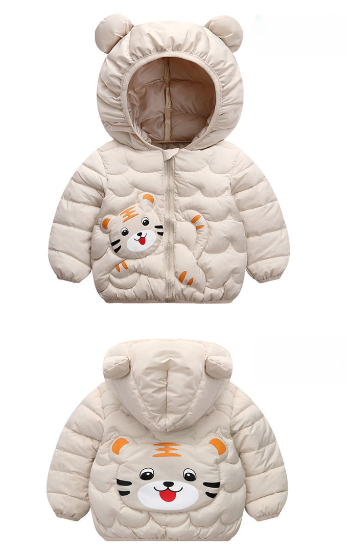 Abrigo de invierno cálido para niños.