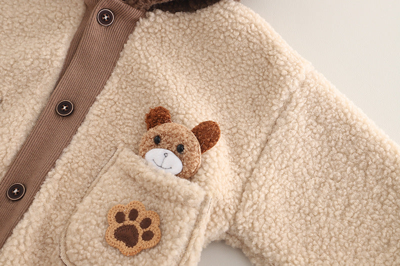 Conjunto cálido de 2 piezas: chaqueta y pantalón