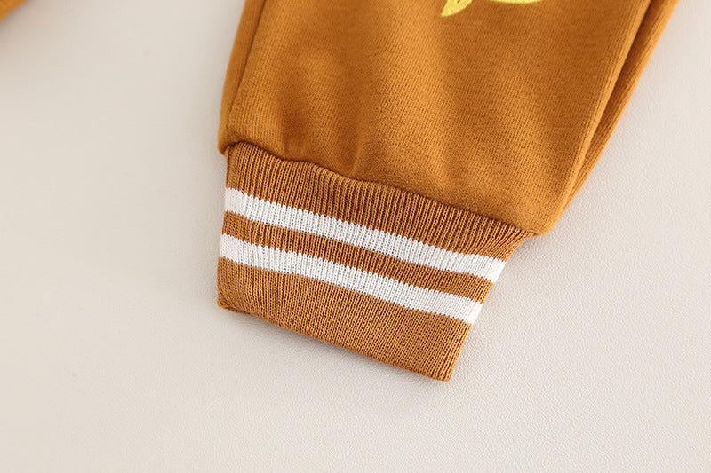 Conjunto de 3 piezas: sudadera interior, chaqueta con capucha y pantalón