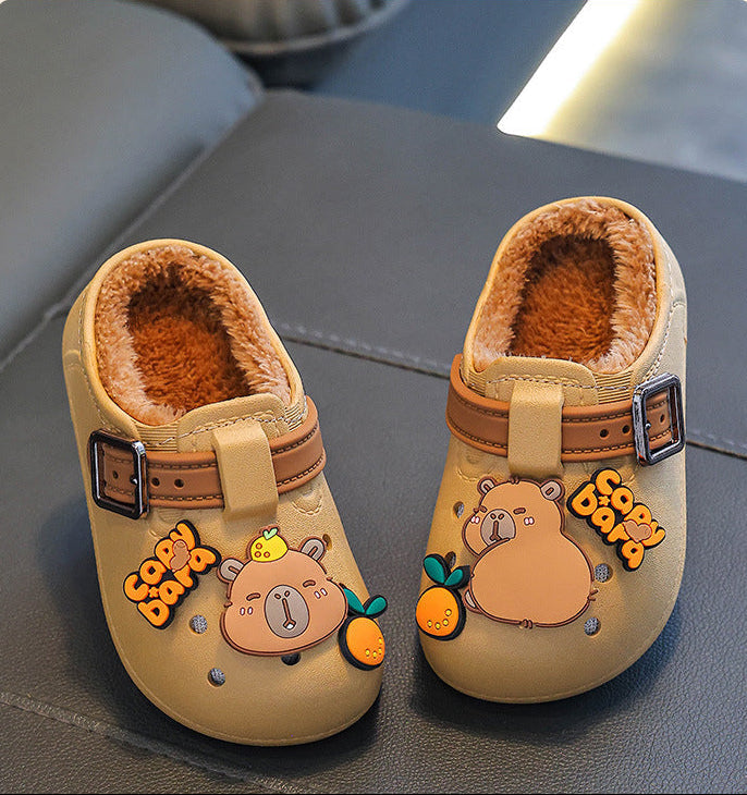 شبشب شتوي دافئ بتصميم كرتوني