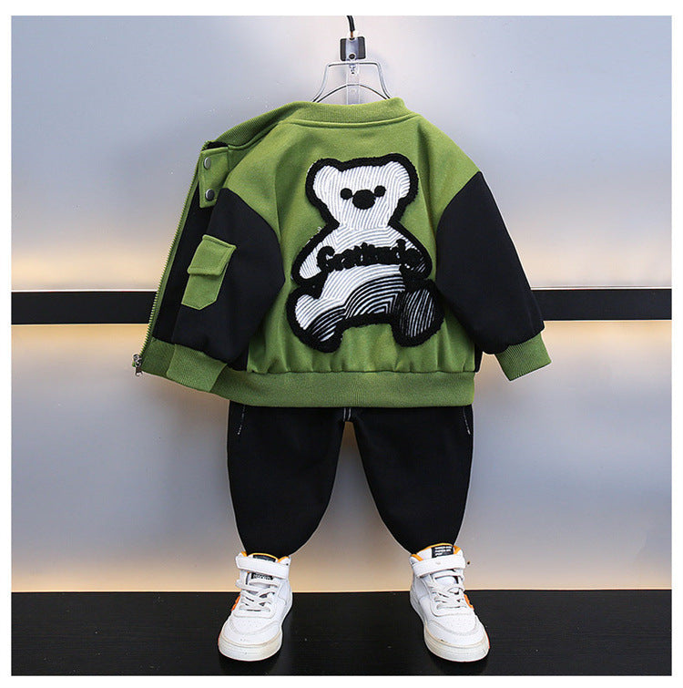 Conjunto deportivo de 2 piezas: chaqueta y pantalón